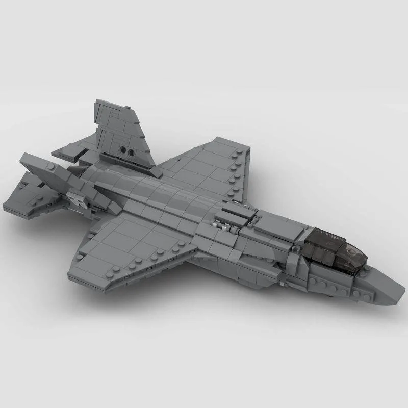 ZITIANYOUBUILD ZITIANYOUBUILD MOC-53321 1/50 Scale F-35 550 Parts Educational Building Set — product photo