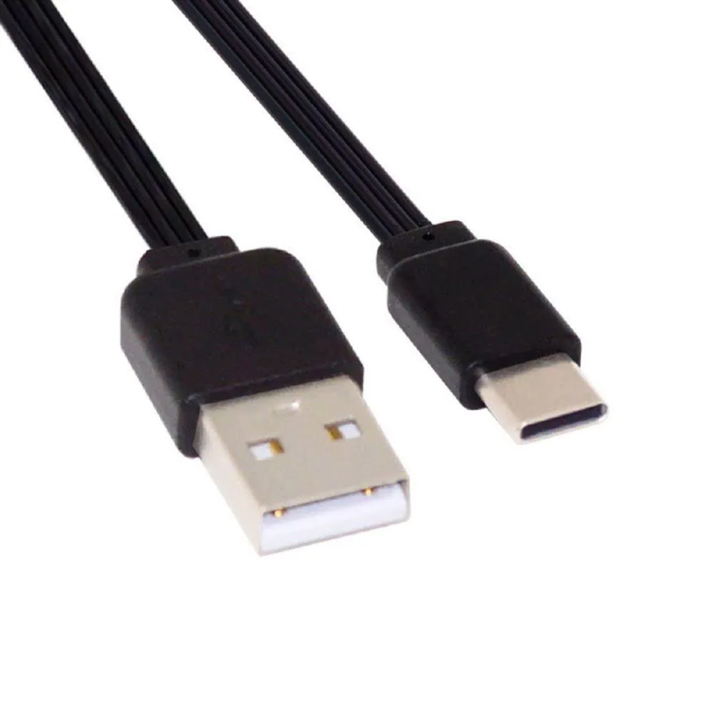Fervit Fervit USB 2.0 Type-A to USB-C Flat FPC Cable 13cm — product photo