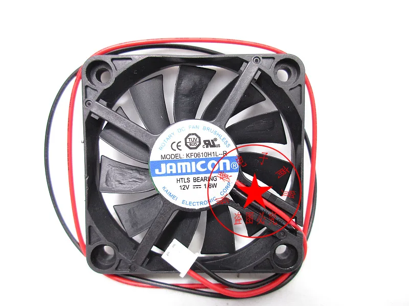 Zyvpee Zyvpee KF0610H1L-R 60×10mm 2-pin DC case fan — product photo