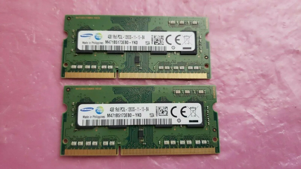 SAMSUNG SAMSUNG 8GB (2x4GB) DDR3L 1600MHz PC3L-12800 Desktop RAM — product photo