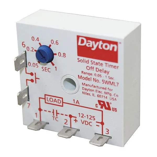 Transparent square encapsulated relay with screw terminals