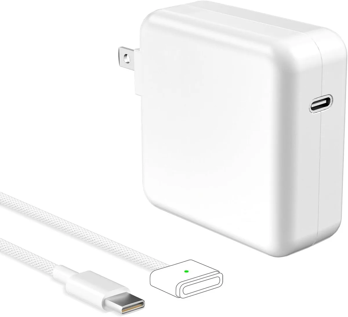 Cablesys Cablesys 70W Magnetic 3 USB-C to MagSafe 3 ac adapter 6.6ft — product photo