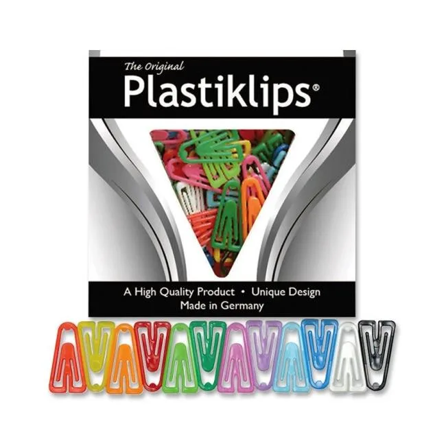 Baumgartens Baumgartens LP0300 Medium Plastic Clips Assorted 500/Box — product photo