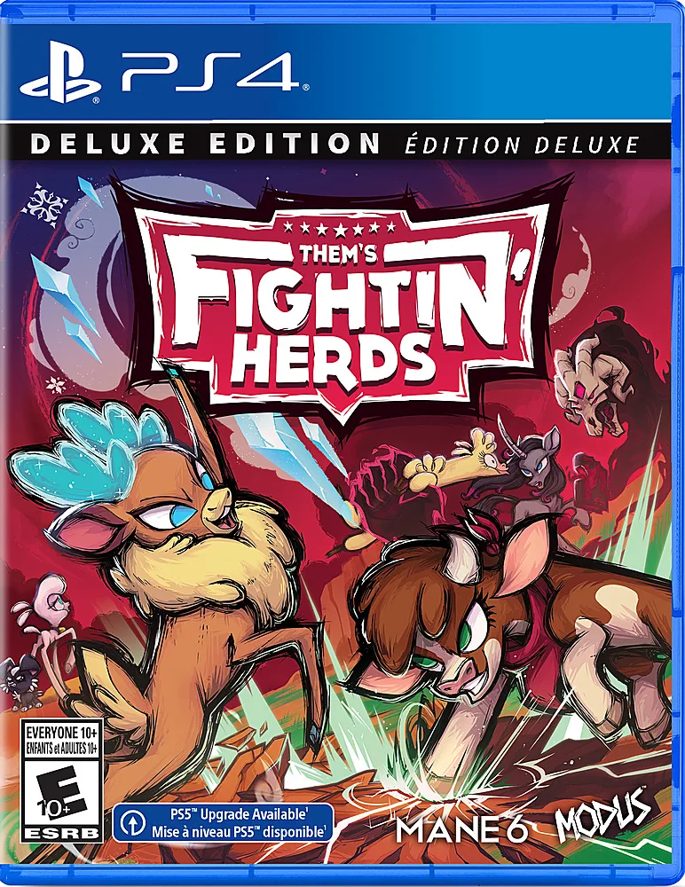 Maximum Games Maximum Games 791790 Them's Fightin' Herds Deluxe Edition ps4 video game — product photo