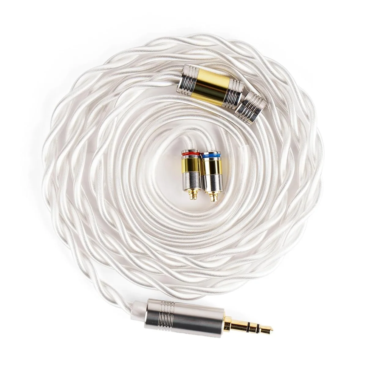 LORDWORLD LORDWORLD Snowcat IEM Upgrade Cable 6N OCC 3.5mm MMCX — product photo