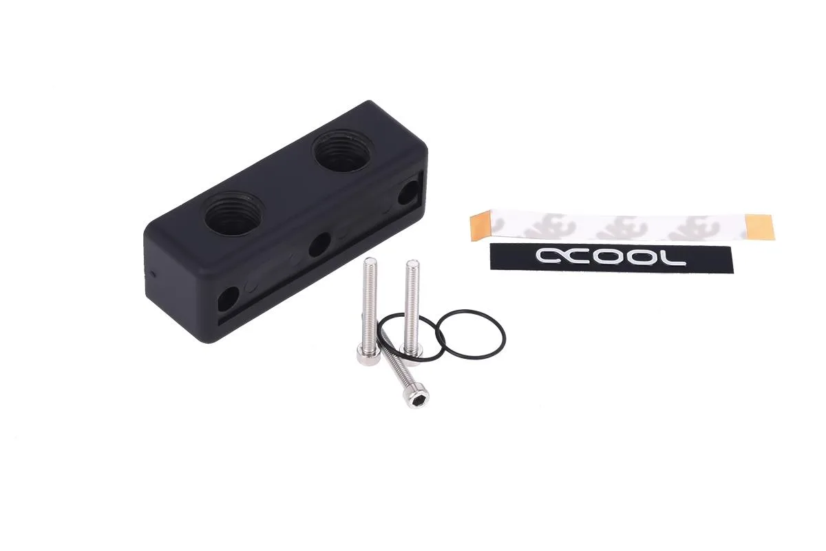 Alphacool Alphacool Eisblock GPX Acetal Terminal Block Black 12928 — product photo