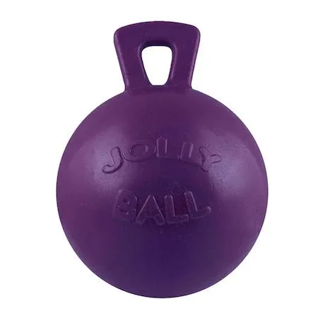 Horsemen's Pride Inc Horsemen's Pride Inc 1177-RE Jolly Ball with Handle 10" Red ranch supply — product photo