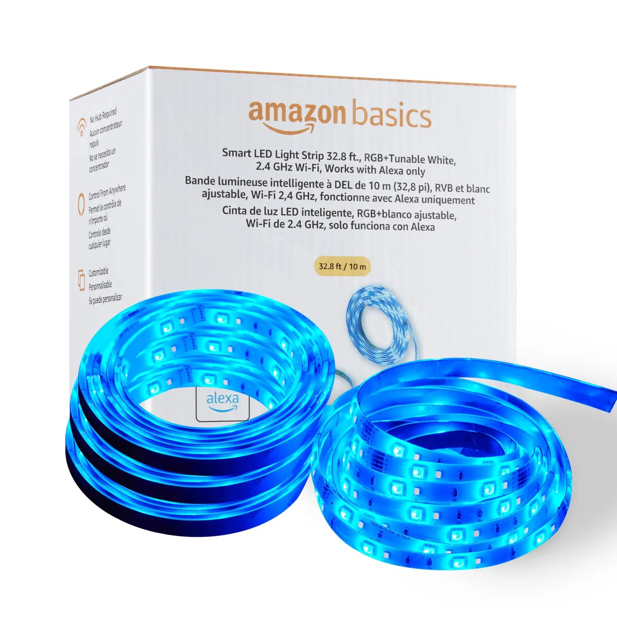  TP-LINK DJ-10-24-RGBW-US Smart LED Light Strip 32.8ft RGBW 23W — product photo