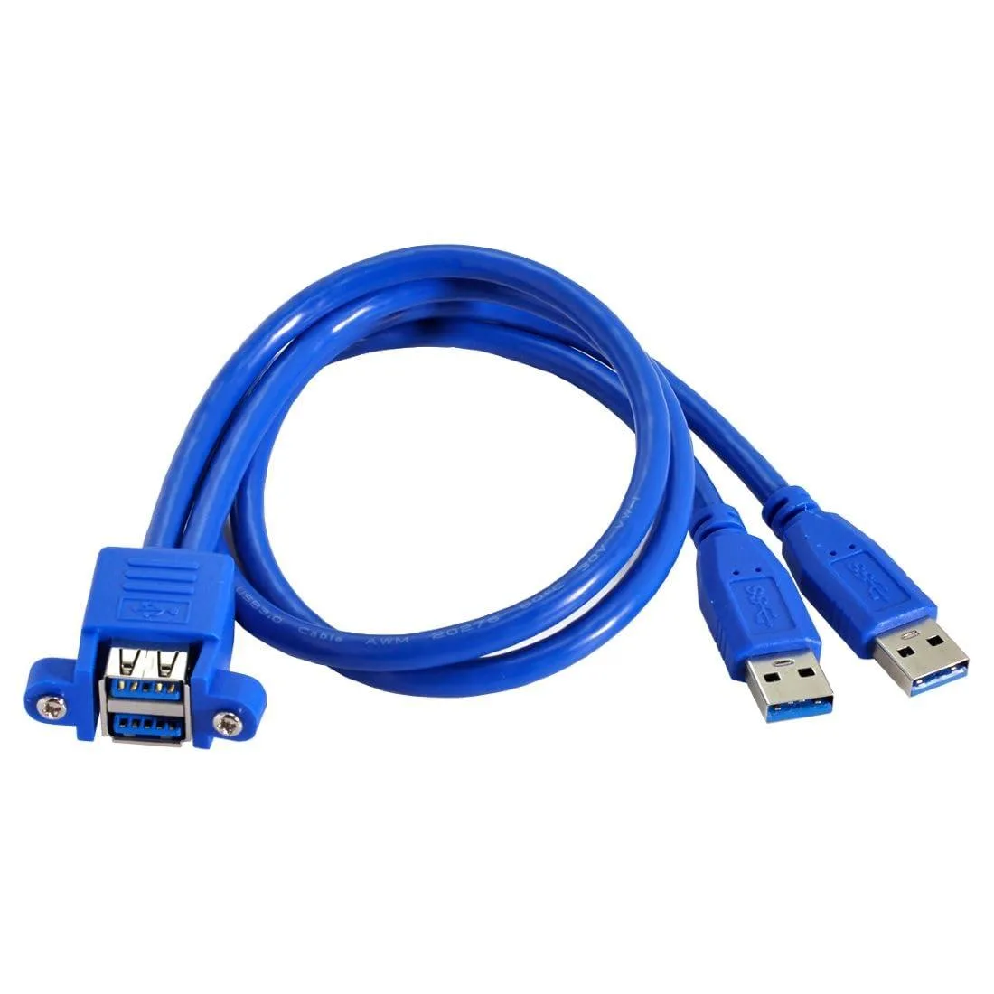 Vszerda Vszerda U3-104-0.5M USB 3.0 Front Panel Header 2 Male to 2 Female Extension Cable 0.5M — product photo