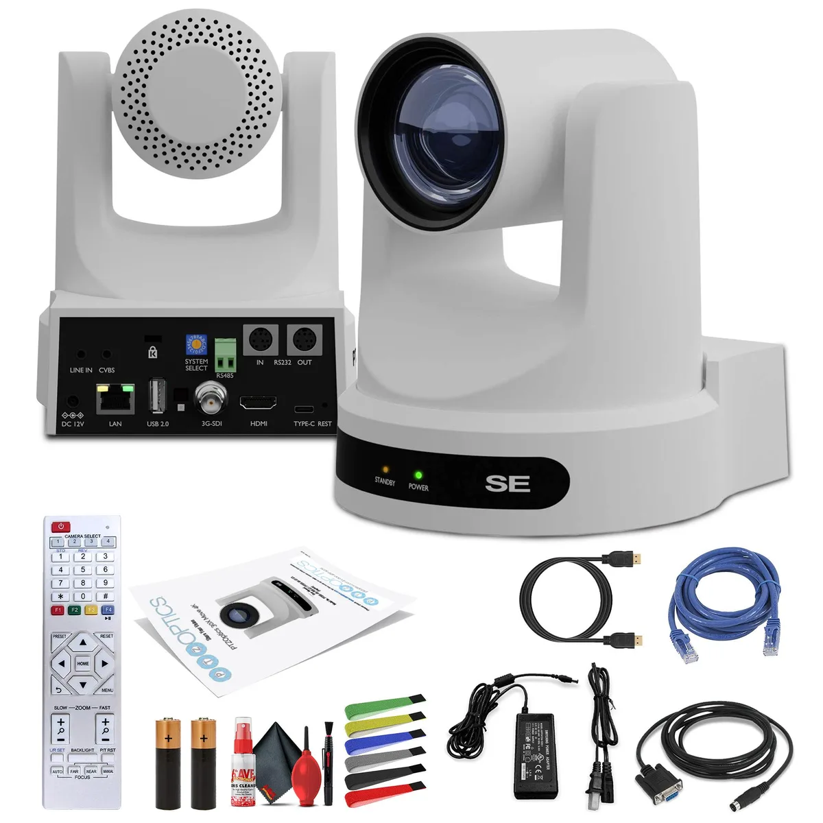 PTZOptics PTZOptics Move SE 20x Optical Zoom network camera White — product photo