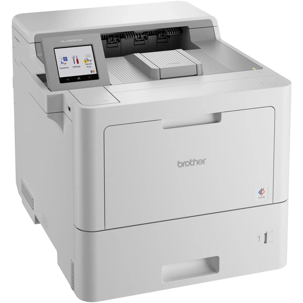 Brother Brother HLL9430CDN Color Laser Printer 42 ppm 3.5" Touchscreen — product photo