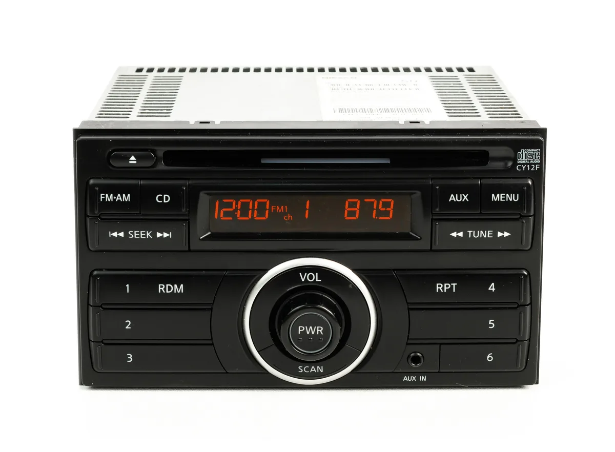 1 Factory Radio 1 Factory Radio 28185 ZT50D receiver AM FM CD Aux CY12F 2010-12 Nissan Sentra — product photo