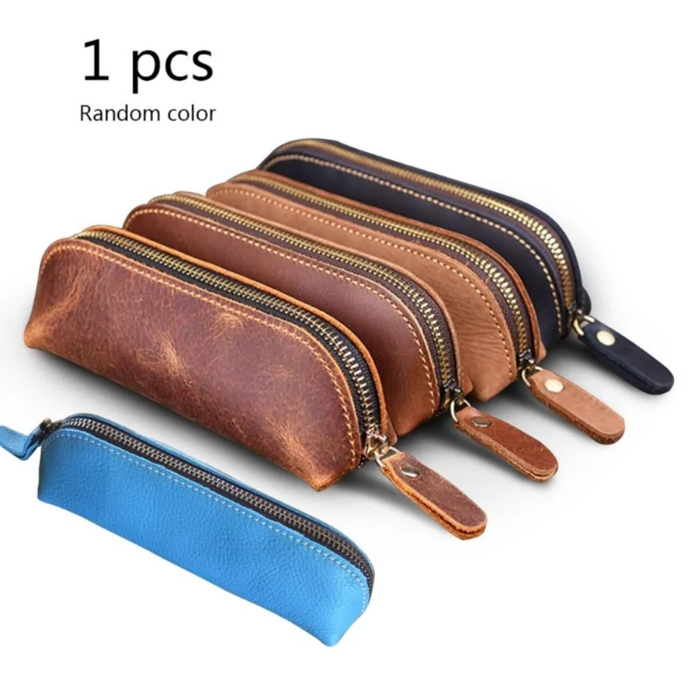 Ruth's sister Ruth's sister internal power cable leather pen sleeve 18cm — product photo