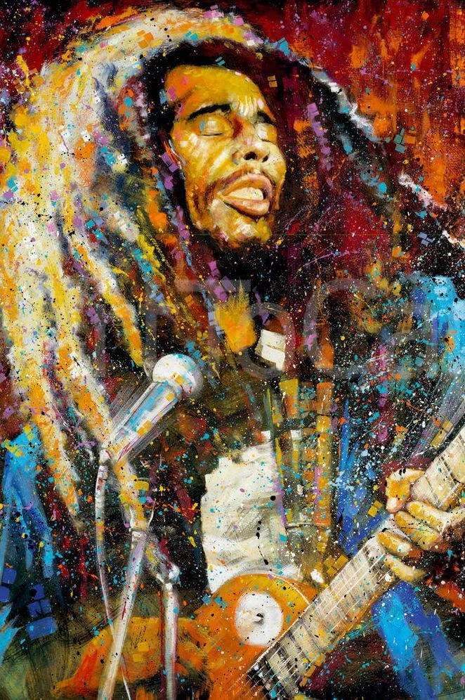 Posterazzi XPS1523 Bob Marley poster print 22 x 34 inches