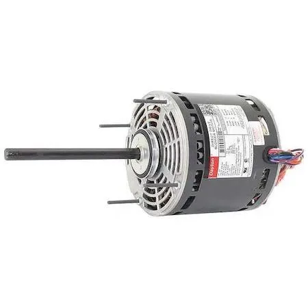 Dayton 3/4 hp HVAC blower motor, open frame, resilient ring mount, 6 inch shaft