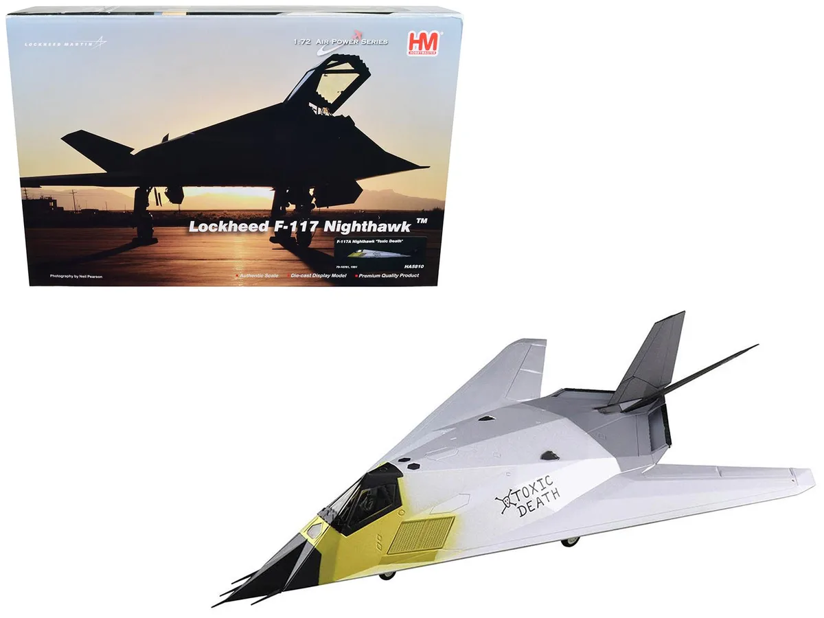 Hobby Master Hobby Master F-117A Nighthawk "Toxic Death" 1/72 hobby collectible — product photo