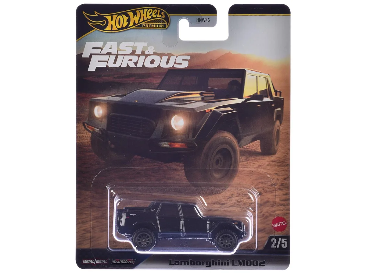 Hot Wheels Hot Wheels Lamborghini LM002 Black Fast &amp; Furious 2009 diecast hobby collectible — product photo