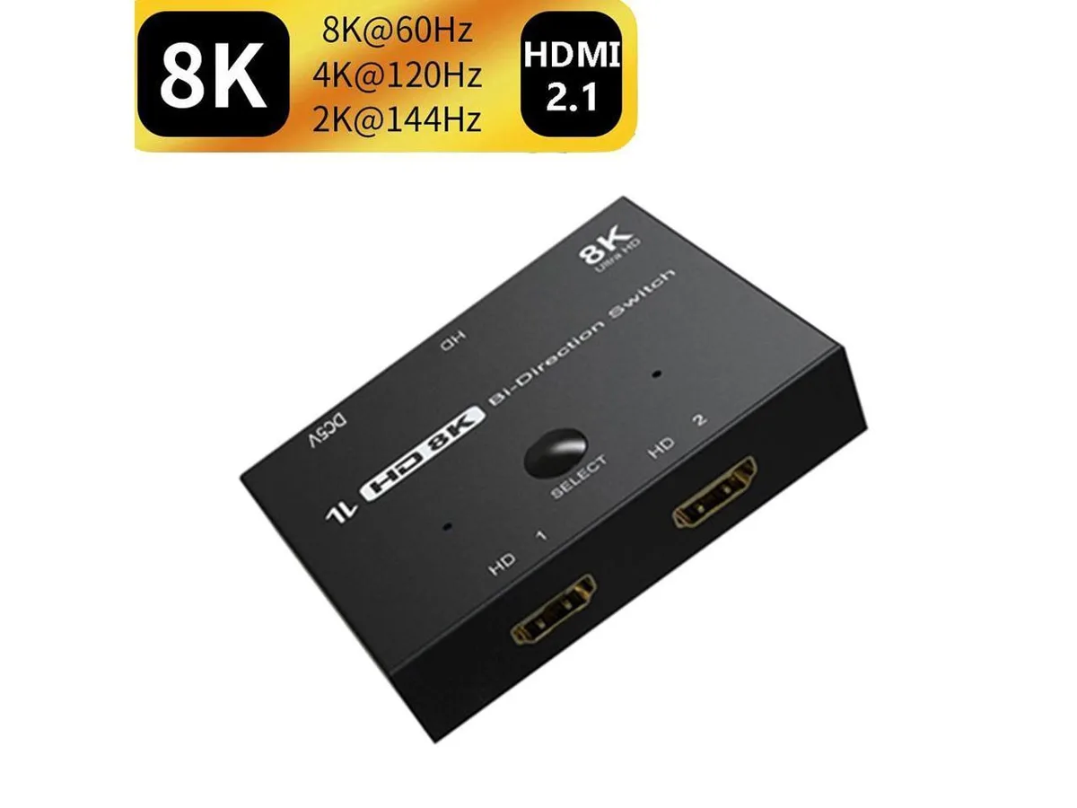 KEHIPI KEHIPI Bi-Directional HDMI 2.1 KVM Switch 8K@60Hz 4K@120Hz 48Gbps — product photo