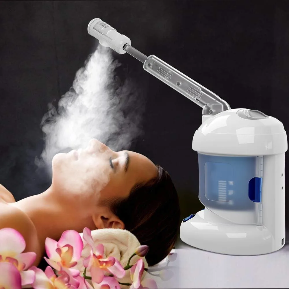  Kingsteam Facial Steamer Ozone Nano Ionic White 400ml 350W — product photo