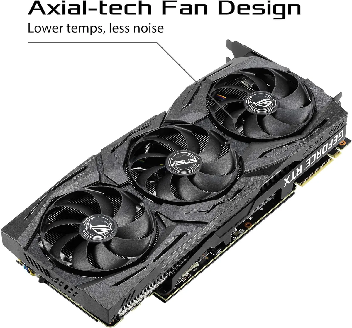 ASUS ASUS ROG-STRIX-RTX2080S-A GeForce RTX 2080 SUPER 8GB graphics card — product photo