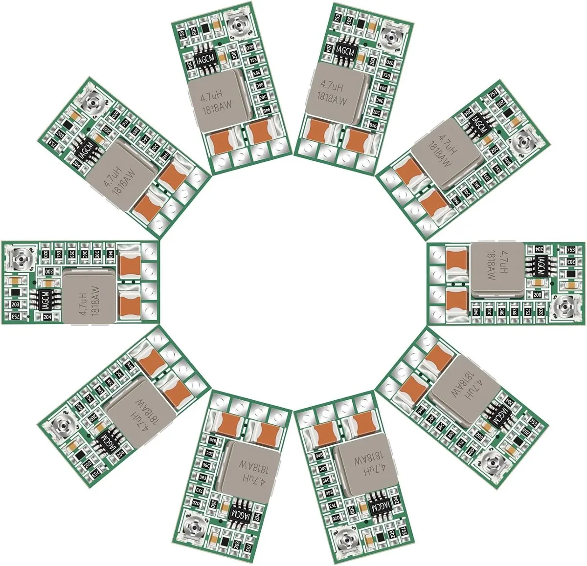 GCON GCON DC 4.5-24V to 0.8-17V Buck Converter 3A gender changer — product photo