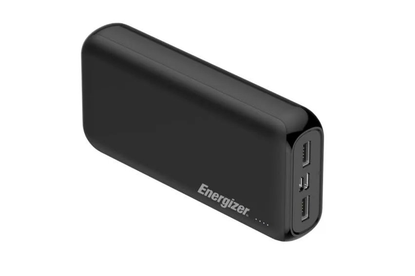 ENERGIZER Energizer 20000mAh Power Bank Black USB-A 5V 2.1A — product photo