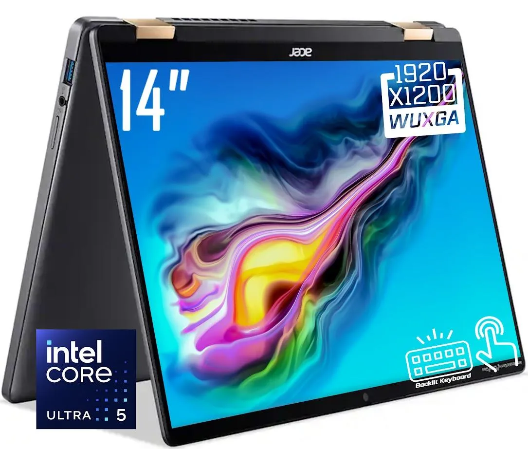 Acer America Acer America Chromebook Plus Spin 714 14" Intel Core Ultra 5 115U 8GB 512GB 2-in-1 Laptop — product photo