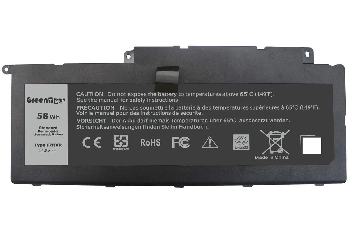 NShi NShi F7HVR 451-BBEO 14.8V 58Whr laptop battery — product photo
