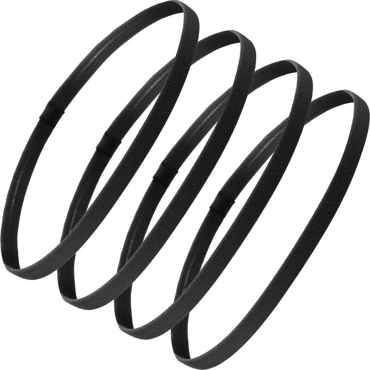 Bememo Sport Headbands 4-pack Black L 40 cm — product photo