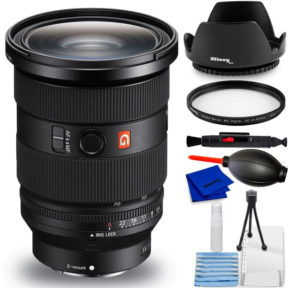 Sony Sony FE 24-70mm f/2.8 GM II Lens SEL2470GM2 with 7PC Accessory Kit — product photo
