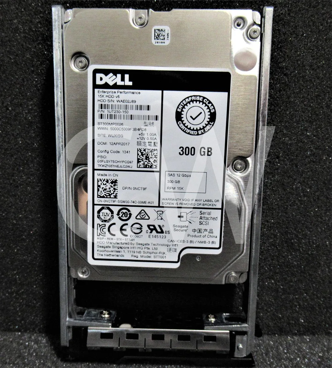 DELL DELL ST300MP0026 300GB 15K RPM 12Gb/s 2.5" SAS internal hard drive — product photo