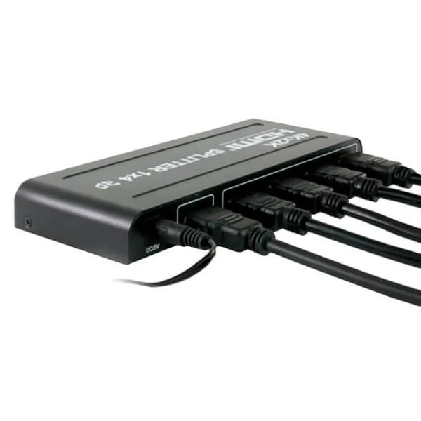 Xtreme Xtreme XHV11017BLK 4 Port HDMI Splitter 1080p monitor accessory — product photo