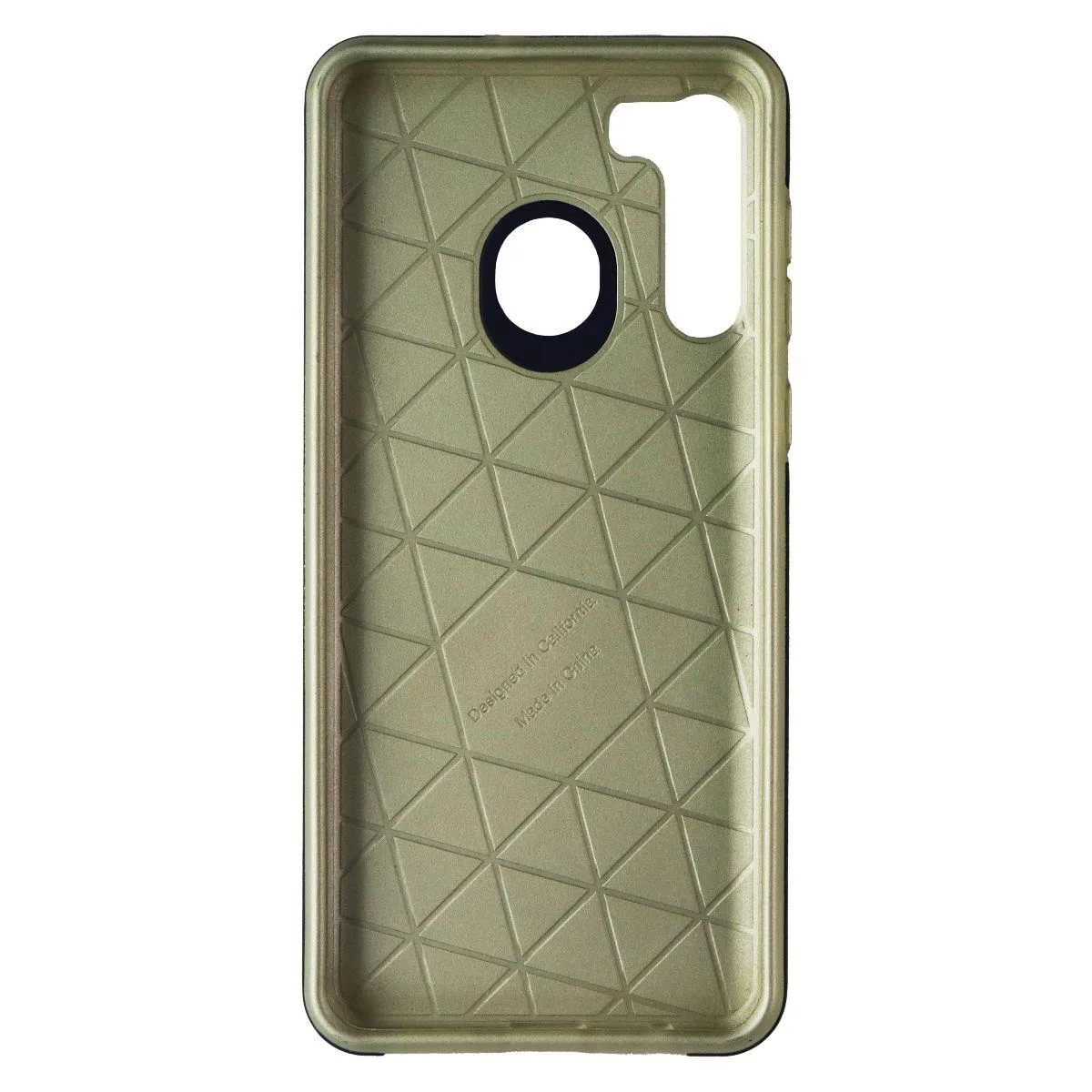 Mybat Mybat Fuse Hybrid Case for Samsung Galaxy A21 Blue/Gold — product photo