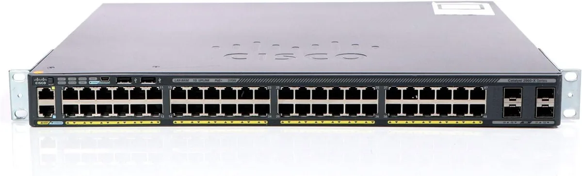 EVESKY EVESKY WS-C2960X-48LPS-L 48 Port PoE+ 370W Switch — product photo