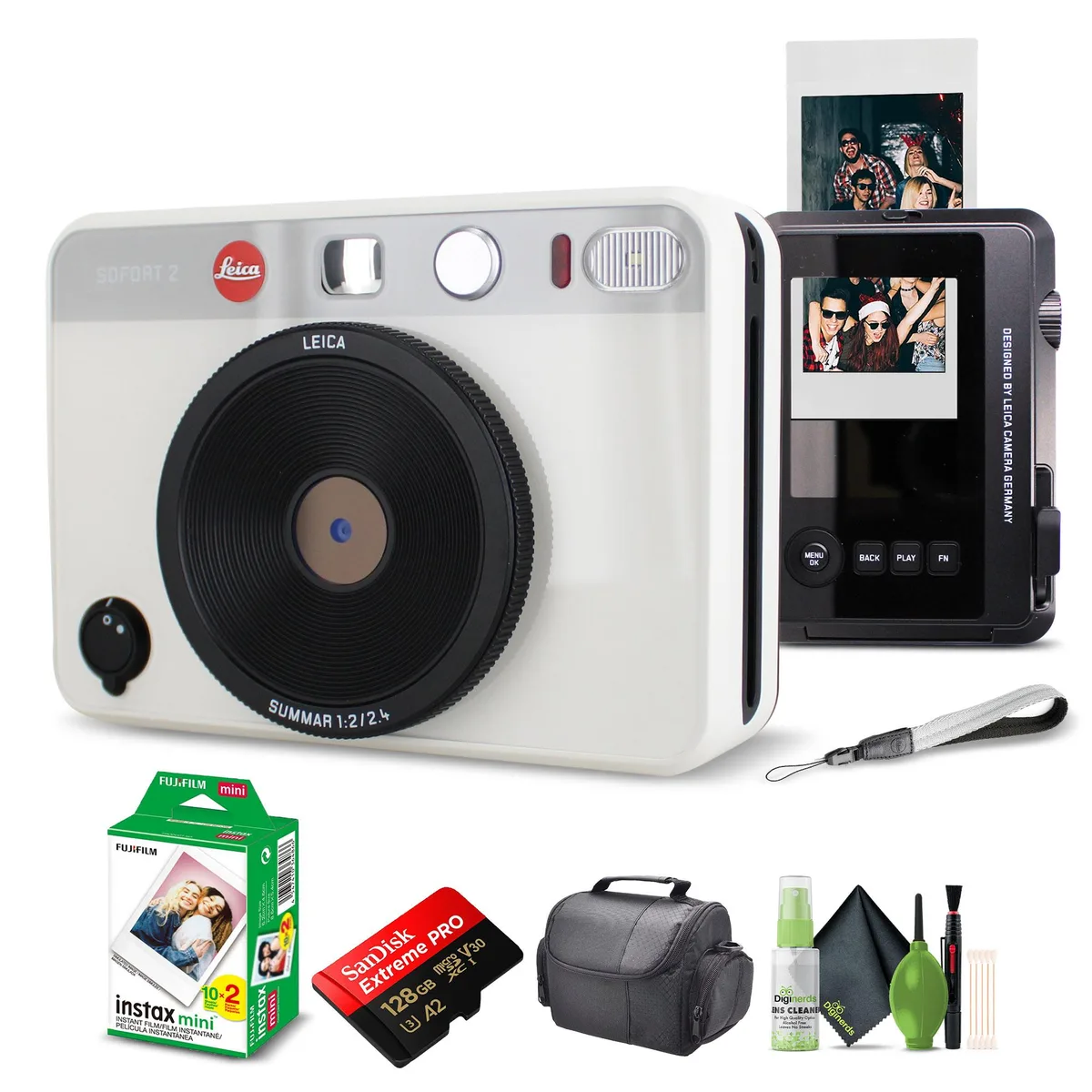 Leica Leica Sofort 2 Hybrid Instant Digital Film Camera White 20 Sheets — product photo