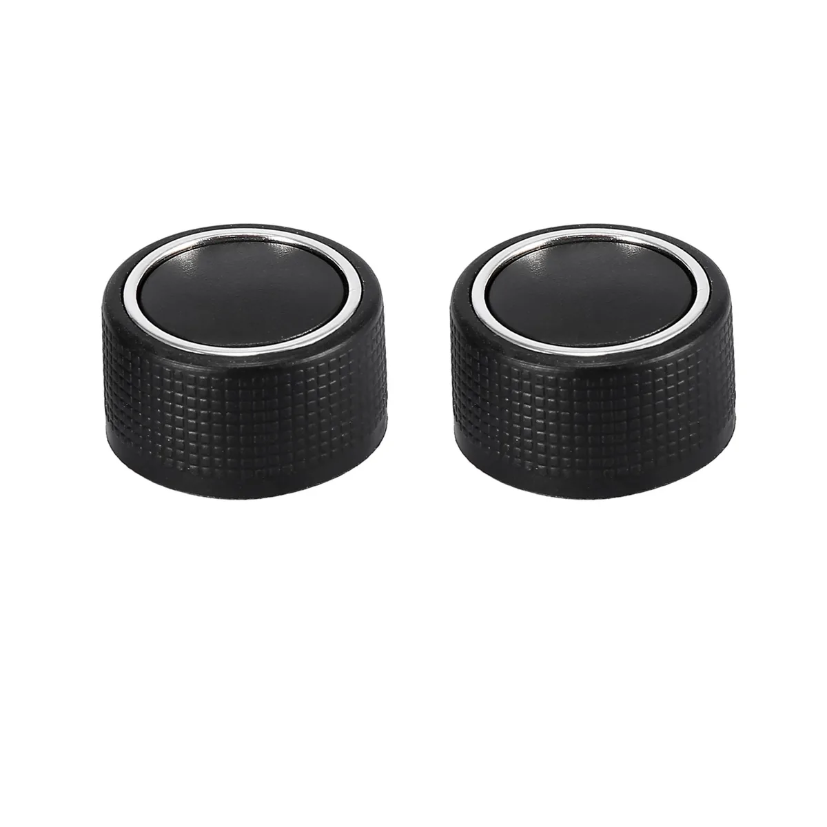 Unique-Bargains Unique-Bargains Rear Radio Volume Knobs Pair Black 22912547 — product photo