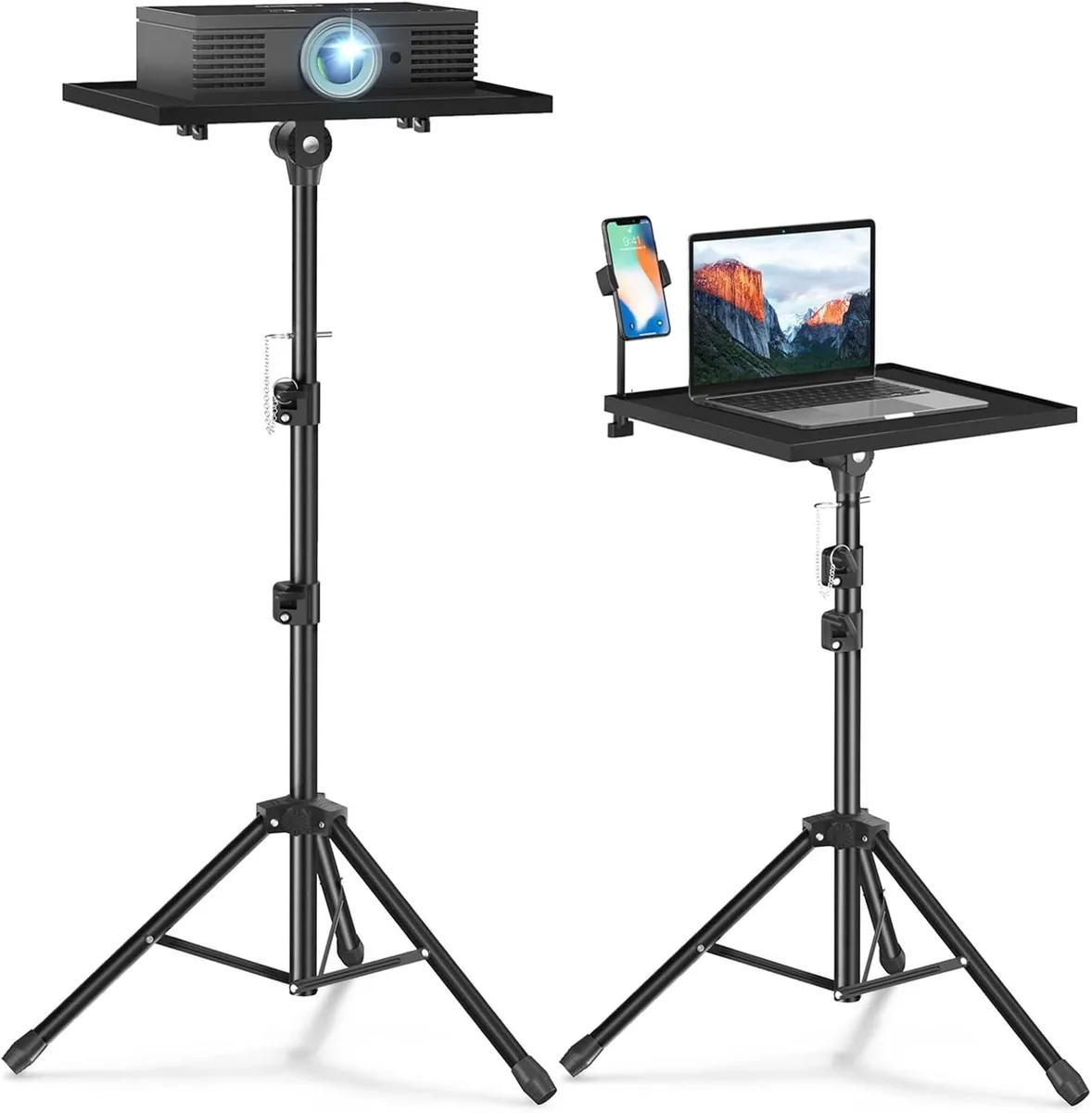 PISKEKAT PISKEKAT Projector Stand Tripod 36-46 in 22 lb projector accessory — product photo
