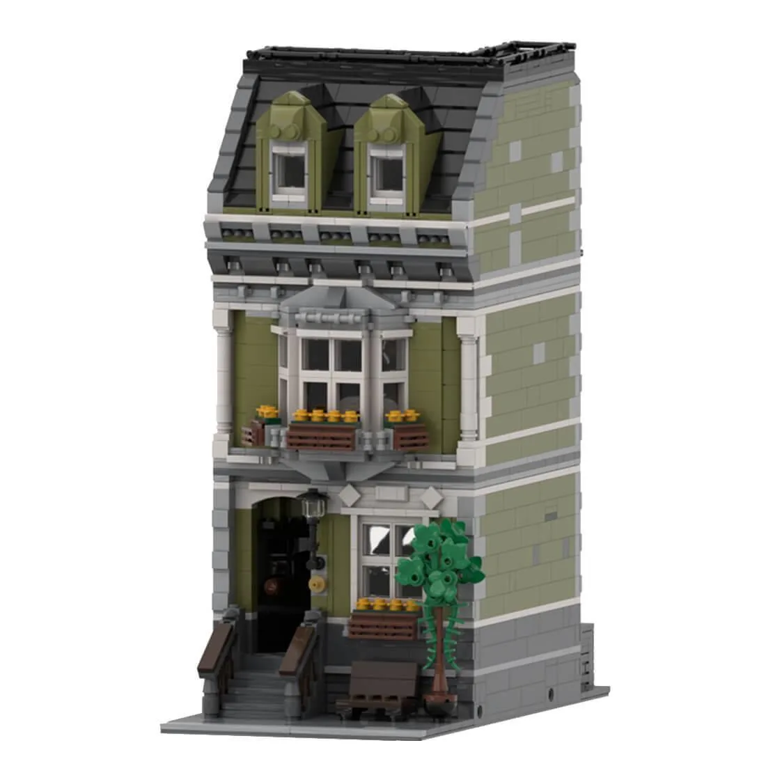 ZITIANYOUBUILD ZITIANYOUBUILD MOC-119122 Old English Town House 2374PCS — product photo