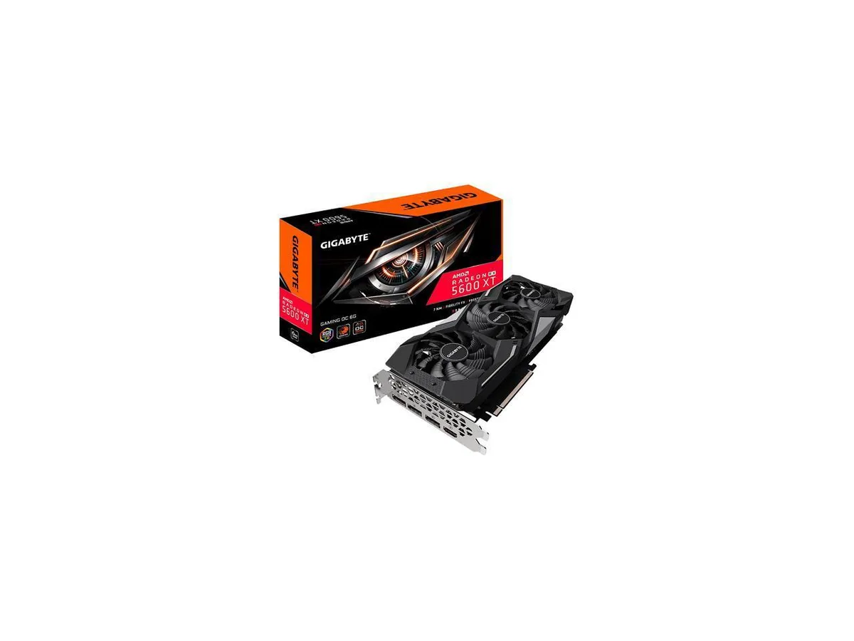GIGABYTE GIGABYTE Radeon RX 5600 XT Gaming OC 6GB GDDR6 graphics card — product photo