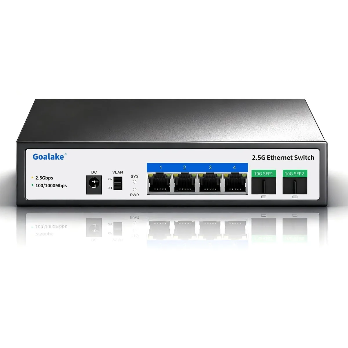  NETGEAR ProSafe Gsk-IG104 6-Port 2.5G Unmanaged Switch — product photo