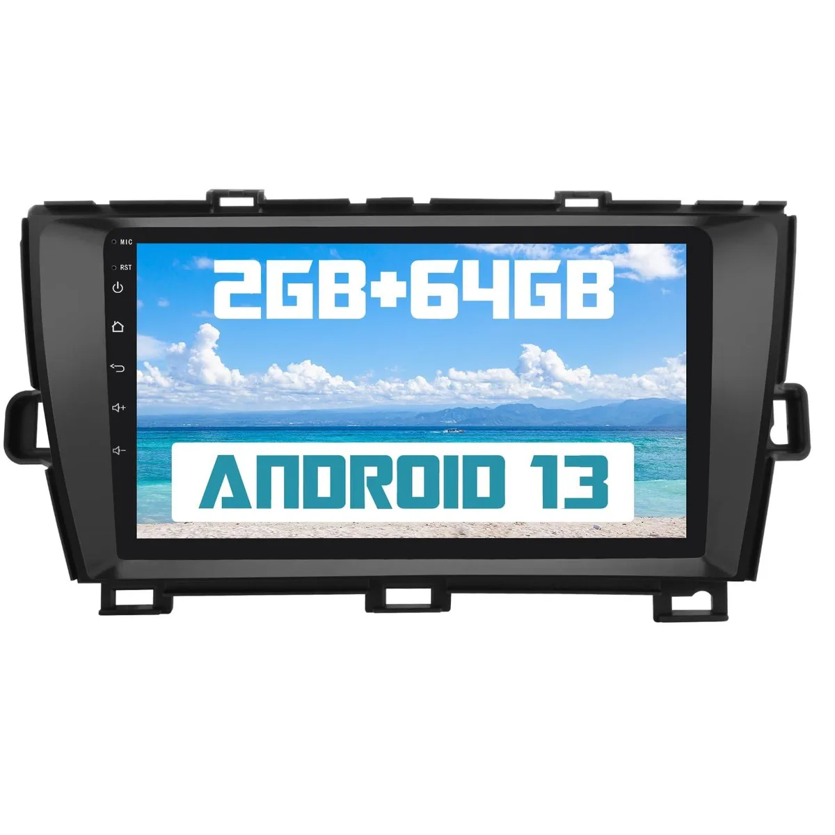 BESIGN BESIGN 2 in 1 accessory for Toyota Prius 2010-2015 Android 13 64GB — product photo
