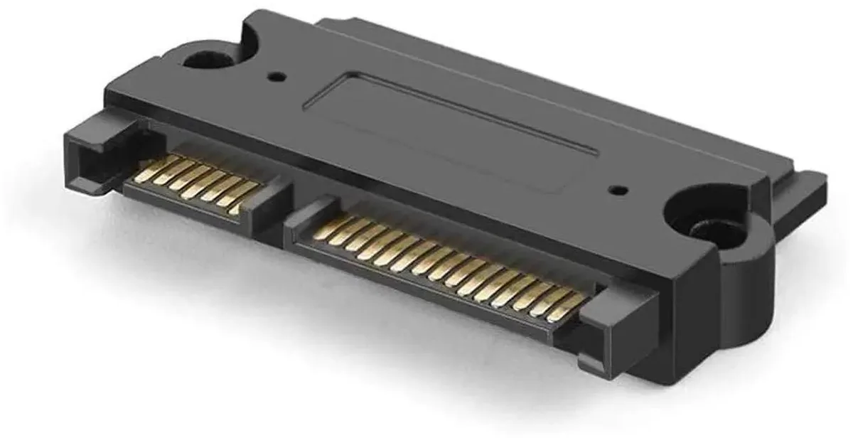 Vszerda Vszerda SATA 22 Pin Male to Female Extender Adapter, Black — product photo