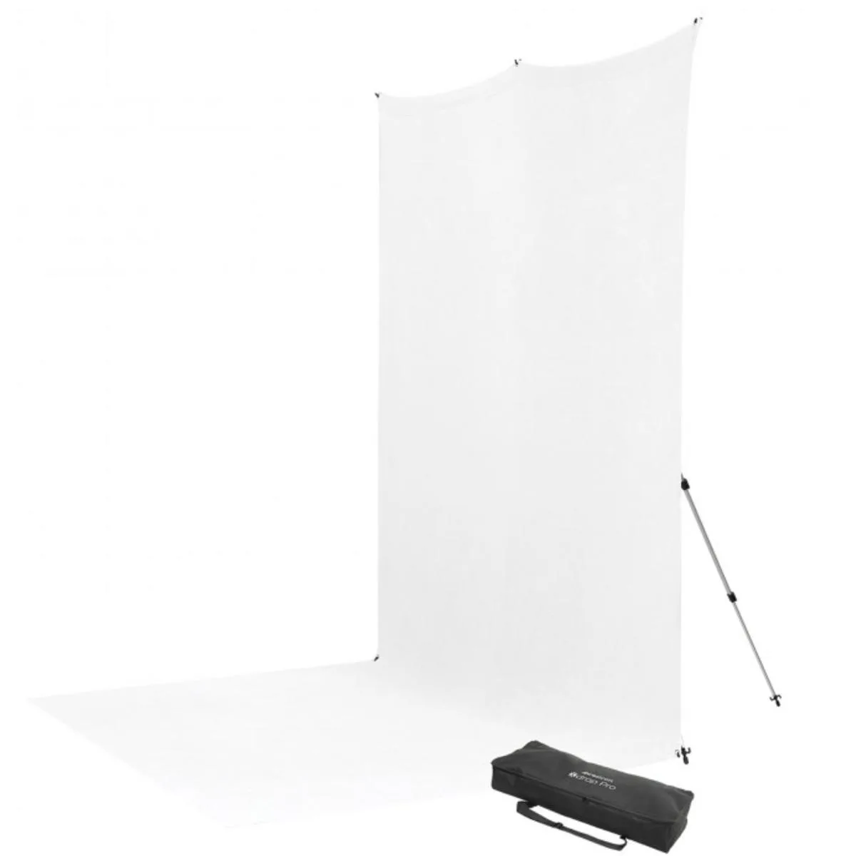 Westcott Westcott X-Drop Pro 8x13' Backdrop Kit with Stand, High-Key White — product photo