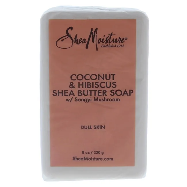 Rectangular bar of creamy off-white soap, 8.0oz