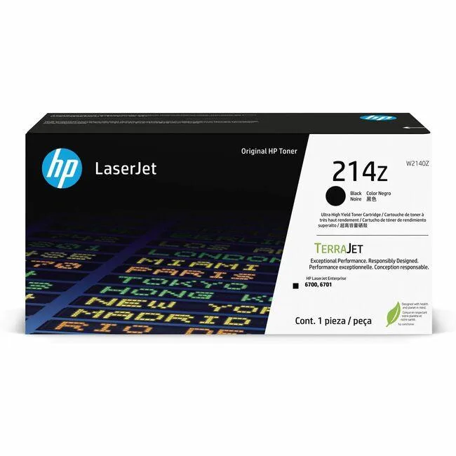 HP HP W2140Z 214Z Black Ultra High Yield Toner Cartridge 31000 pages — product photo