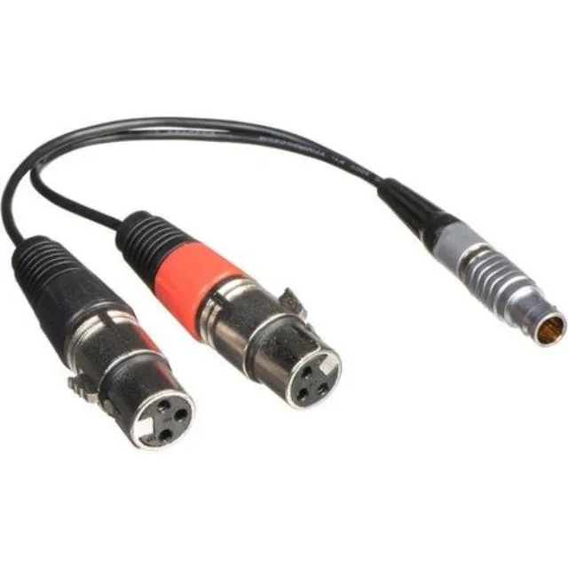 Atomos Atomos Lemo to Dual 3-pin XLR Breakout Audio Cable — product photo