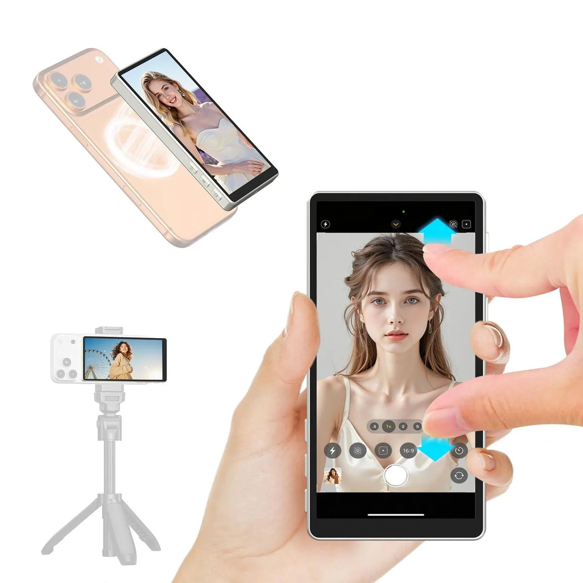 Metra NMW-PH06 5" Mobile Video Touchscreen Monitor Black 7.6Wh — product photo