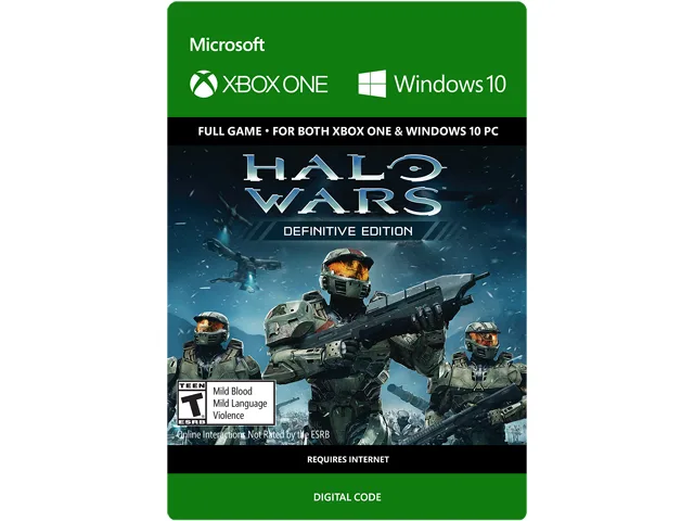 Microsoft Microsoft G7Q-00044 Halo Wars Definitive Edition downloadable game — product photo