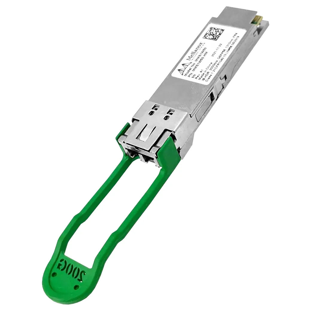 NVIDIA NVIDIA MMS1W50-HM 200Gb/s QSFP56 1310nm FR4 SFP transceiver — product photo
