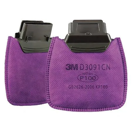 3M D3091 magenta filter pair with push-to-connect fittings